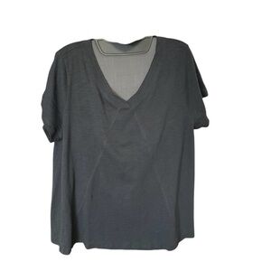 ESCAPE Cotton  Slub V- Neck Tunic